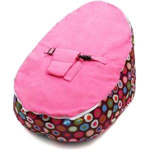 Classic Comfortable Safe Baby Sofa Feeding Bed Cover without Filling (Pink)