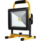 30W 3400LM LED Handheld Rechargeable Floodlight Lamp  IP65 Waterproof  AC 100-240V(White Light)