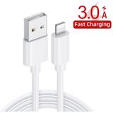 YSY-312PD QC3.0 18W USB + PD 20W USB-C / Type-C Car Charger with USB to 8 Pin Data Cable(White)
