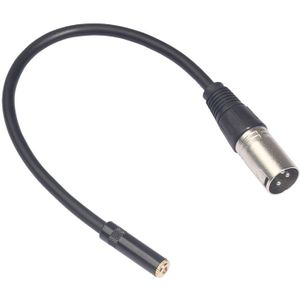 TC227K17-03 3.5mm Female to XLR Male Audio Cable  Length: 0.3m