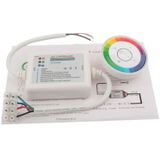Dome Style Rainbow Touch Panel Wireless Remote Controller Dimmer for RGB LED Strip Light(White)