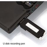 QS-868 Portable Mini HD Noise Reduction Digital USB Stick Voice Recorder  Capacity: 4GB