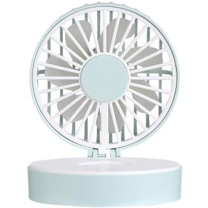 USB Mini Handheld Vanity Mirror Fan(Green)