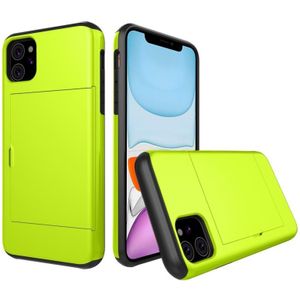 Harde hoes / case voor Apple iPhone 11 gemaakt van Kunststof - Transparant