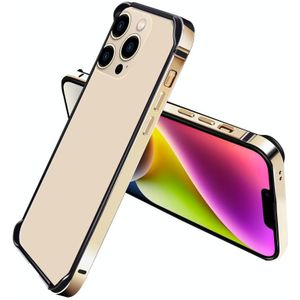 Voor iPhone 14 Plus TPU + aluminium frame telefoonhoes