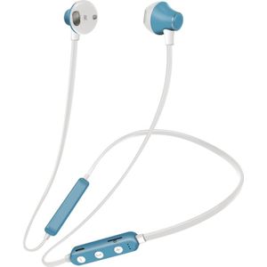 MG-G18 Bluetooth 4.2 Sport Wireless Bluetooth Earphone  Support Card (Baby Blue)