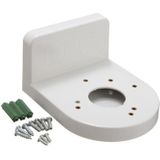 L-Type 3.5 inch Plastic Right Angle Bracket Wall Mount for CCTV Dome IP Security Camera