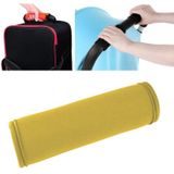 2 PCS Comfortable Neoprene Luggage Handle Wrap Grip Baby Universal Stroller Grip Protective Cover for Travel Bag Luggage Suitcase(Yellow)