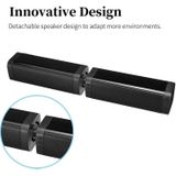 BKS-33 5.0 TV Home Wireless Soundbar  Support TF  Removable and Splice  3D Stereo Effect