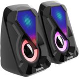 USB Wired Computer Speaker Home Desktop Game Audio