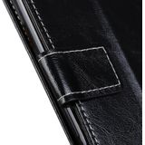 For Xiaomi Redmi 10 Retro Crazy Horse Texture Horizontal Flip Leather Case with Holder & Card Slots & Photo Frame & Wallet(Black)