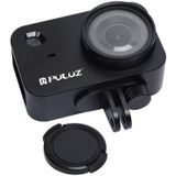 PULUZ Housing Shell CNC Aluminum Alloy Protective Cage with 37mm UV Filter Lens for Xiaomi Mijia Small Camera (Black)