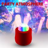D75 4W The Fifth Generation Fantasy USB Charging Colorful Changing Crystal Magic Ball Stage Light LED DJ Atmosphere Light with Remote Control for Car  Disco DJ  KTV Club  Bar  Wedding  Home Party  DC 5V