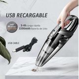 R-6053 6000Pa Multi-function USB Charging Car Handheld Wireless Vacuum Cleaner Dust Collector Cleaning Tools(Black)