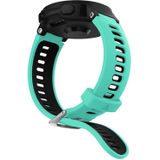 Smart Watch Silicone Wrist Strap Watchband for Garmin Forerunner 735XT(Mint Green)
