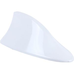 Universal Car Antenna Aerial Shark Fin Radio Signal For Auto SUV Truck Van(White)