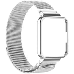 Voor Xiaomi Redmi Watch 2 Lite 2 in 1 Milano Metal Riem met horlogeframe