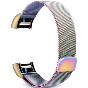 Smart Watch Stainless Steel Wrist Strap Watchband for FITBIT Charge 2(Colour)