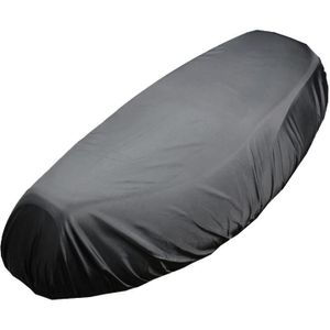 MTCZ1003 Motorcycle Cushion Cover Oxford Cloth Lightweight Durable Sun-Proof Heat-Insulating Rainproof Cover  Specification: XL(Black)