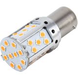 1156/BA15S DC 12V 18W Car Auto Turn Light  Backup Light with 33LEDs  SMD-3030 Lamps with CANBUS Function(Yellow Light)