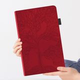 Voor iPad 2022 Life Tree Series Horizontale Flip Leather Case met Houder (Rood)