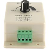 Single Color Dimmer Switch LED Dimmer Controller for Strip Light DC12-24V  Output Current: 8A