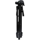 L-3600 Live Tripod with Three-Dimensional Damping Gimbal  Detachable Quick Release Plate  Height Adjustment 62-170cm for SLR Camera  Live Light  Projector ( Black)