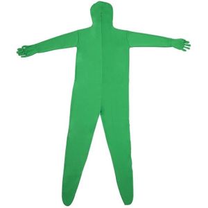 Foto Stretchy Body Green Screen Pak Video Chroma Key strak pak  maat: 170cm (groen uit n stuk)