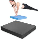 Yoga Waist And Abdomen Core Stabilized Balance Mat Plank Support Balance Soft Collapse  Specification: 40x33x5cm (Black)