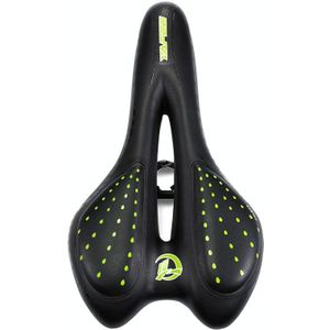 YAFEE YF-1034-4 Silicone Seat Cushion Mountain Bike Saddle Bicycle Elastic Cushion Bicycle Seat(Green)