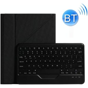 B07 Splittable Bluetooth Keyboard Leather Case with Triangle Holder & Pen Slot For iPad 9.7 2018 & 2017 / Pro 9.7 / Air 2(Black Diamond Pattern)