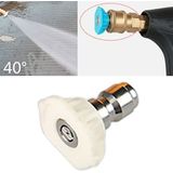 High Pressure Car Wash Gun Jet Nozzle Washer Accessories  Nozzle Angle: 40 Degree