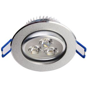 3W 280LM Down Light Ceiling Lights Bulb  3 High Power LED  Warm White Light  with Power Driver  AC 85-265V  Hole Size: 65mm