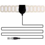 25 Miles Range 20 dBi High Gain Amplified Digital HDTV Indoor TV Antenna with 3.7m Coaxial Cable