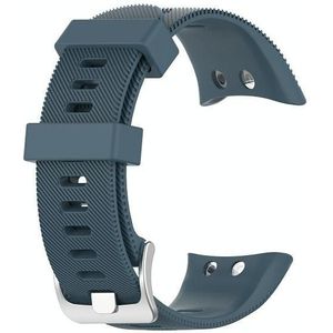 For Garmin Swim 2 Silicone Strap(Cyan)