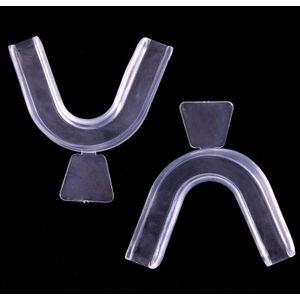 2 PCS Thermoforming Dental Mouthguard Teeth Whitening Trays Oral Care