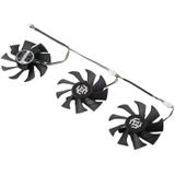 3 PCS Graphics Card Cooling Fan for Zotac GTX 1070-8GD5 X-OC  Diameter: 85mm