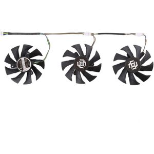 3 PCS Graphics Card Cooling Fan for Zotac GTX 1070-8GD5 X-OC  Diameter: 85mm