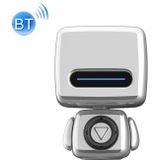 3life-349 3W Robot Shape Mini Bluetooth Speaker with Lanyard  Support Hands-free Call & Wireless Remote Control Selfie(Silver)