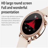 V23 1.28inch IPS Color Screen Smart Watch IP67 Waterproof Support Heart Rate Monitoring/Blood Pressure Monitoring/Blood Oxygen Monitoring/Sleep Monitoring(Pink)