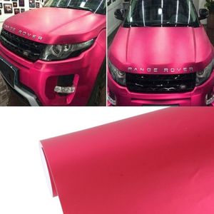 7.5m * 0.5m Ice Blue Metallic Matte Icy Ice Car Decal Wrap Auto Wrapping Vehicle Sticker Motorcycle Sheet Tint Vinyl Air Bubble (Wine Red)(Wine Red)