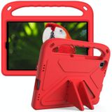 For Xiaomi Mi Pad 4 Plus & Samsung Galaxy Tab A 10.1 2019 SM-T510 / SM-T515 Handle Portable EVA Shockproof Protective Case with Triangle Holder(Red)