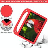 For Xiaomi Mi Pad 4 Plus & Samsung Galaxy Tab A 10.1 2019 SM-T510 / SM-T515 Handle Portable EVA Shockproof Protective Case with Triangle Holder(Red)