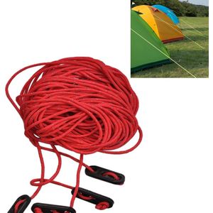 Naturehike NH15A001-G Outdoor Camping 4*4 Tent Awning Reflective Rope Runners Guy Line Cord Paracord  Random Color Delivery