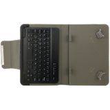 Universal Leather Case with Separable Bluetooth Keyboard and Holder for 7 inch Tablet PC(Black)