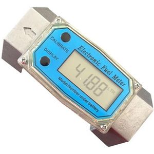 BD-H01 elektronische display turbine debietmeter meting diesel kerosine methanol ureum flow meter telling flow meter  specificatie: 1 inch