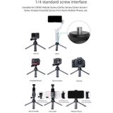 Sunnylife for Insta360 GO / DJI Osmo Action / GoPro HERO9 Mount Bracket Stabilizer Aluminum Alloy Mini Tripod