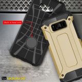 For Galaxy S8 Rugged Armor TPU + PC Combination Case(Gold)