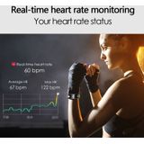 Smart Watch Heart Rate Monitor IP68 Waterproof Fitness Tracker Blood Pressure GPS Bluetooth for Android IOS women men(Black)