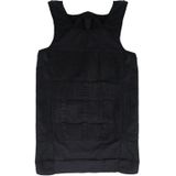 Men Slimming Body Shaper Vest Underwear(Black)